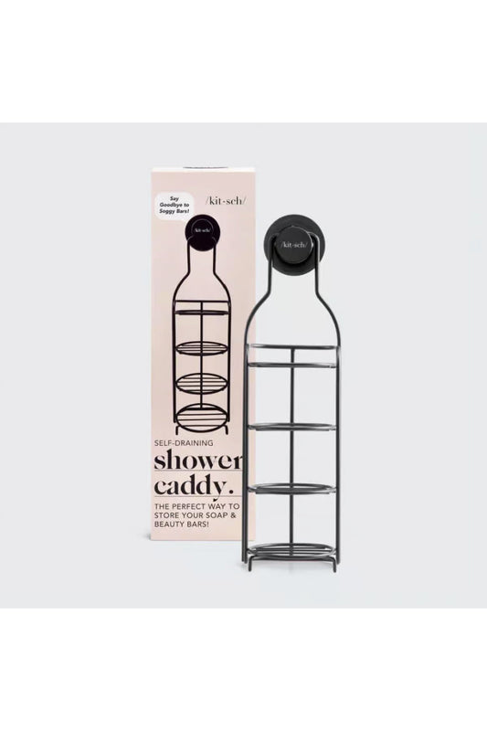 Self-Draining Shower Caddy