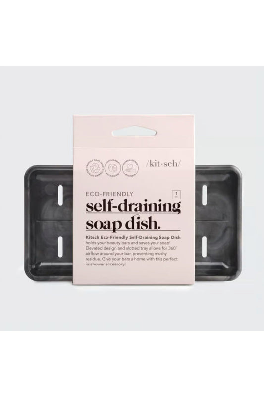 Self-Draining Soap Dish