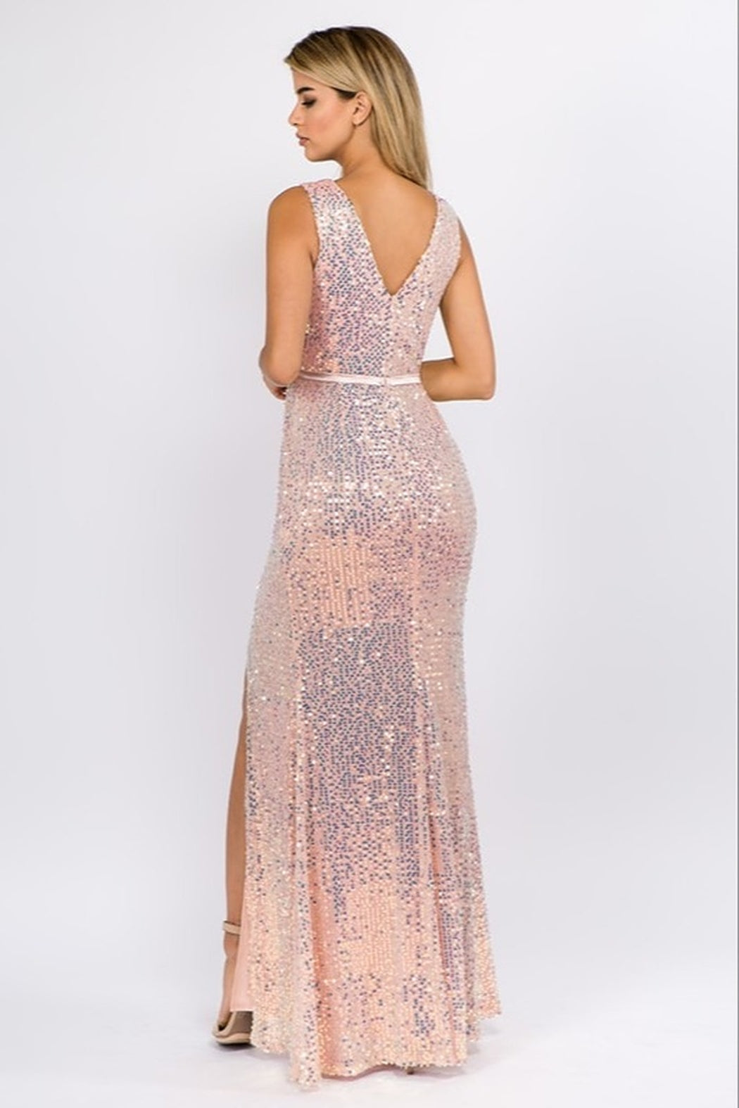 Sequin Formal Gown