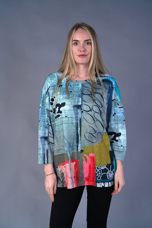 Swirl Dolman Top