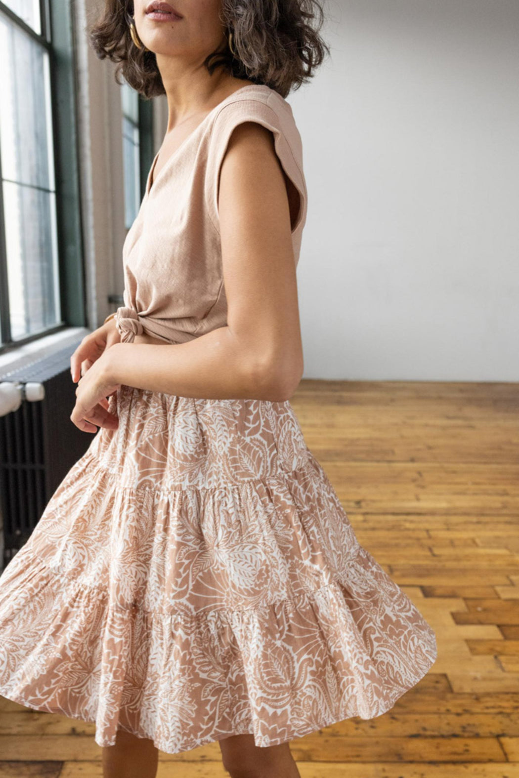 Short Peplum Skirt