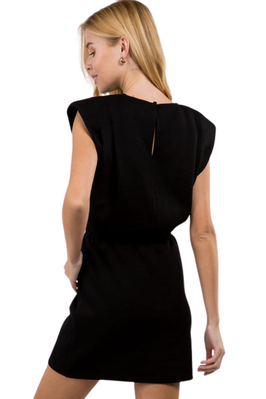Shoulder Pad Dress