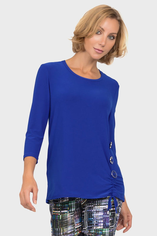 Side Cinch Top With Buttons