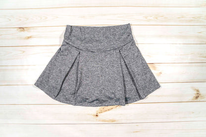 Women's High Waist Active Skirt with Built-in Shorts
