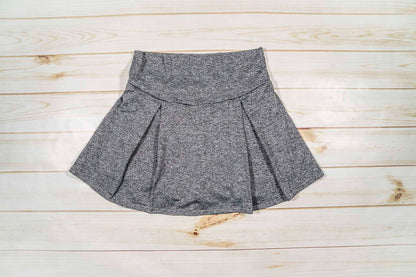 Women's High Waist Active Skirt with Built-in Shorts