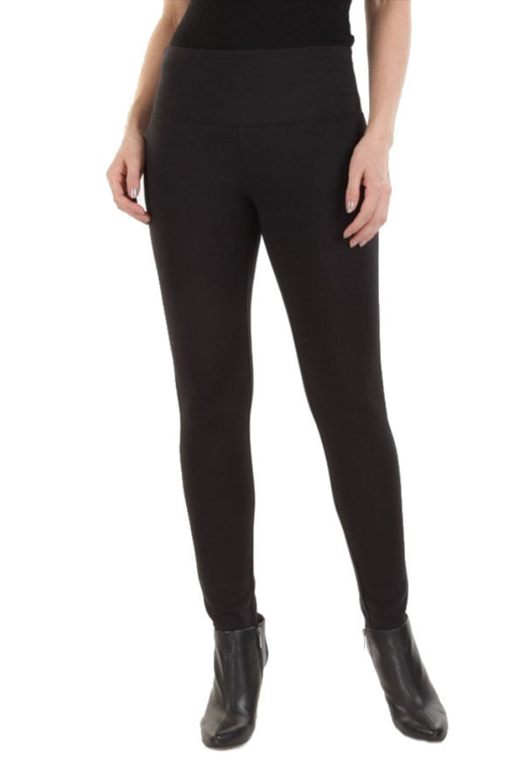 Slim-Sation® Pull On Stretch Ponte Knit Leggings