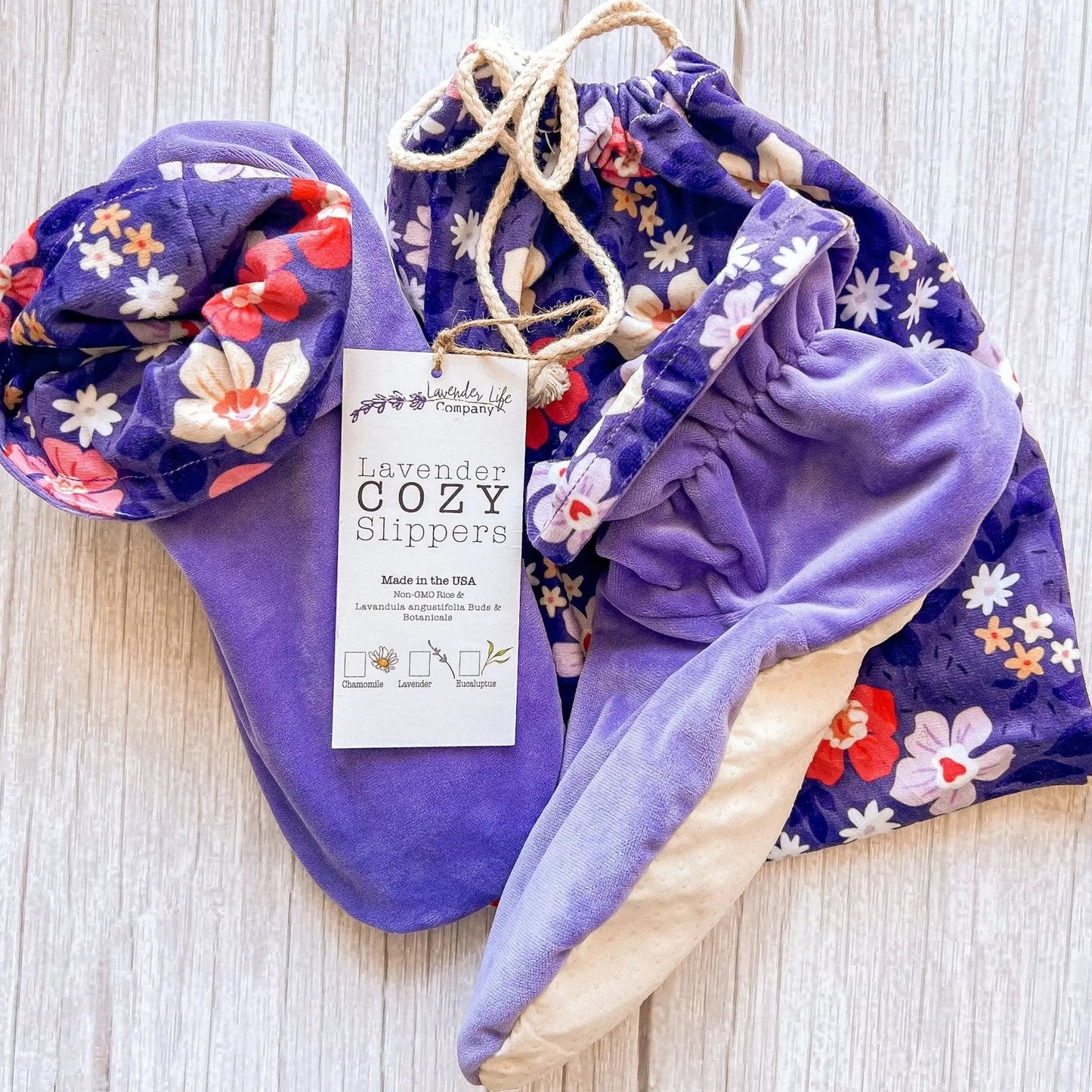 Slippers, Scrub & Cream
