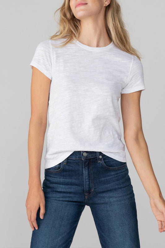 Slub Crew Neck Tee