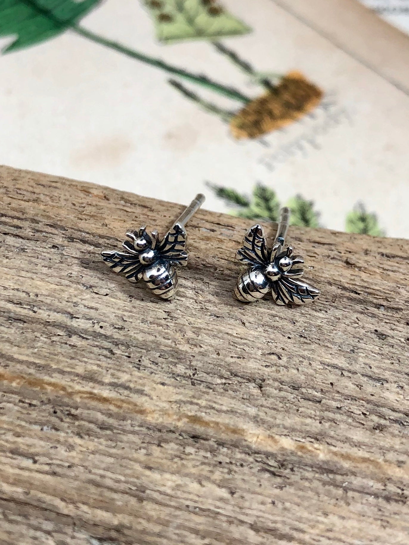 Small Bee Studs