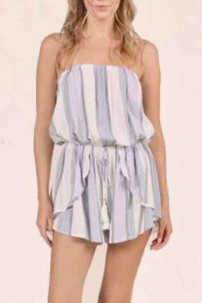 Smocked Layer Tube Romper