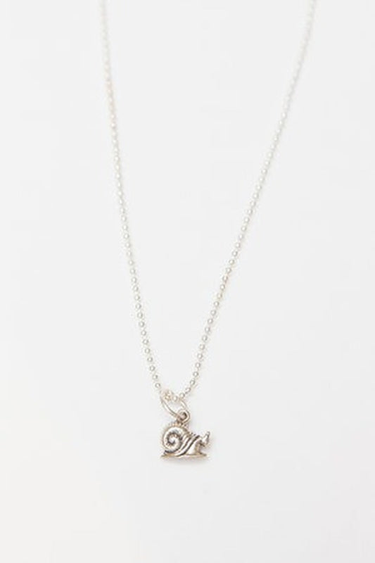 Snail storybook necklace