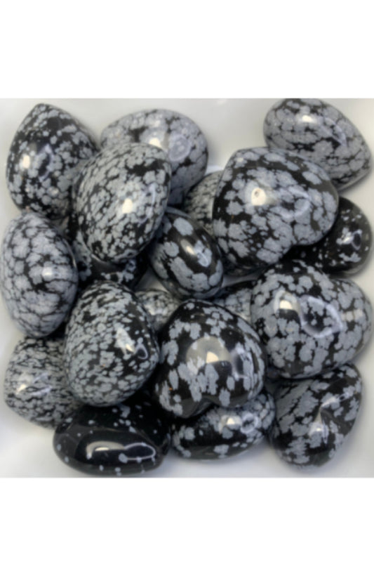 Snowflake Obsidian Tumbled