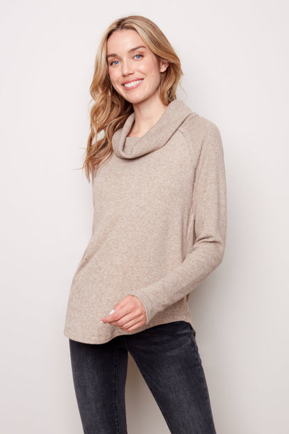 Soft Rib Long Sleeve Top