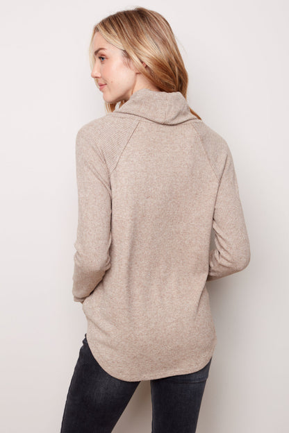 Soft Rib Long Sleeve Top
