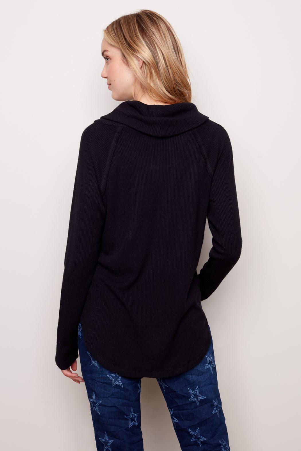 Soft Rib Long Sleeve Top