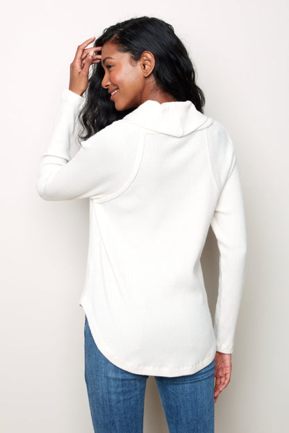 Soft Rib Long Sleeve Top