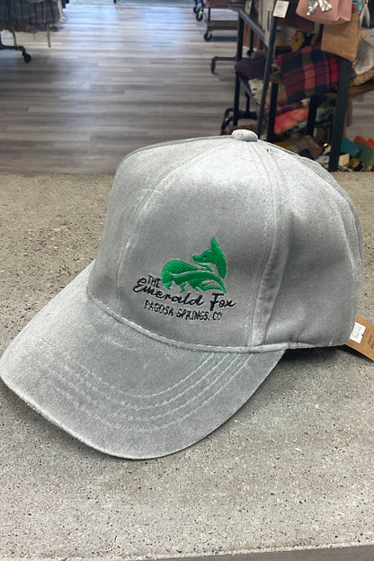 Solid Color Velvet Ponytail Baseball Cap