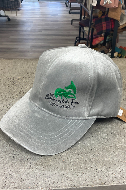 Solid Color Velvet Ponytail Baseball Cap