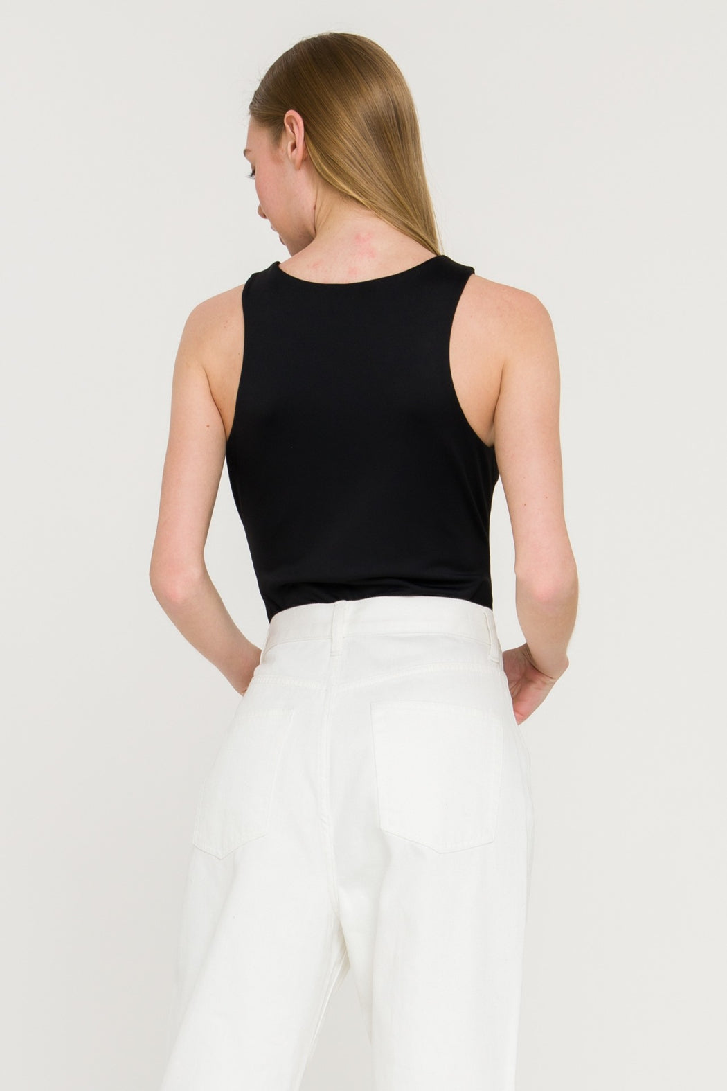 Solid Racerback Bodysuit