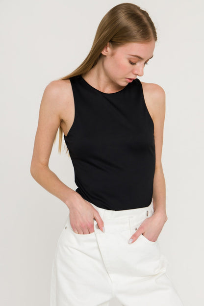 Solid Racerback Bodysuit