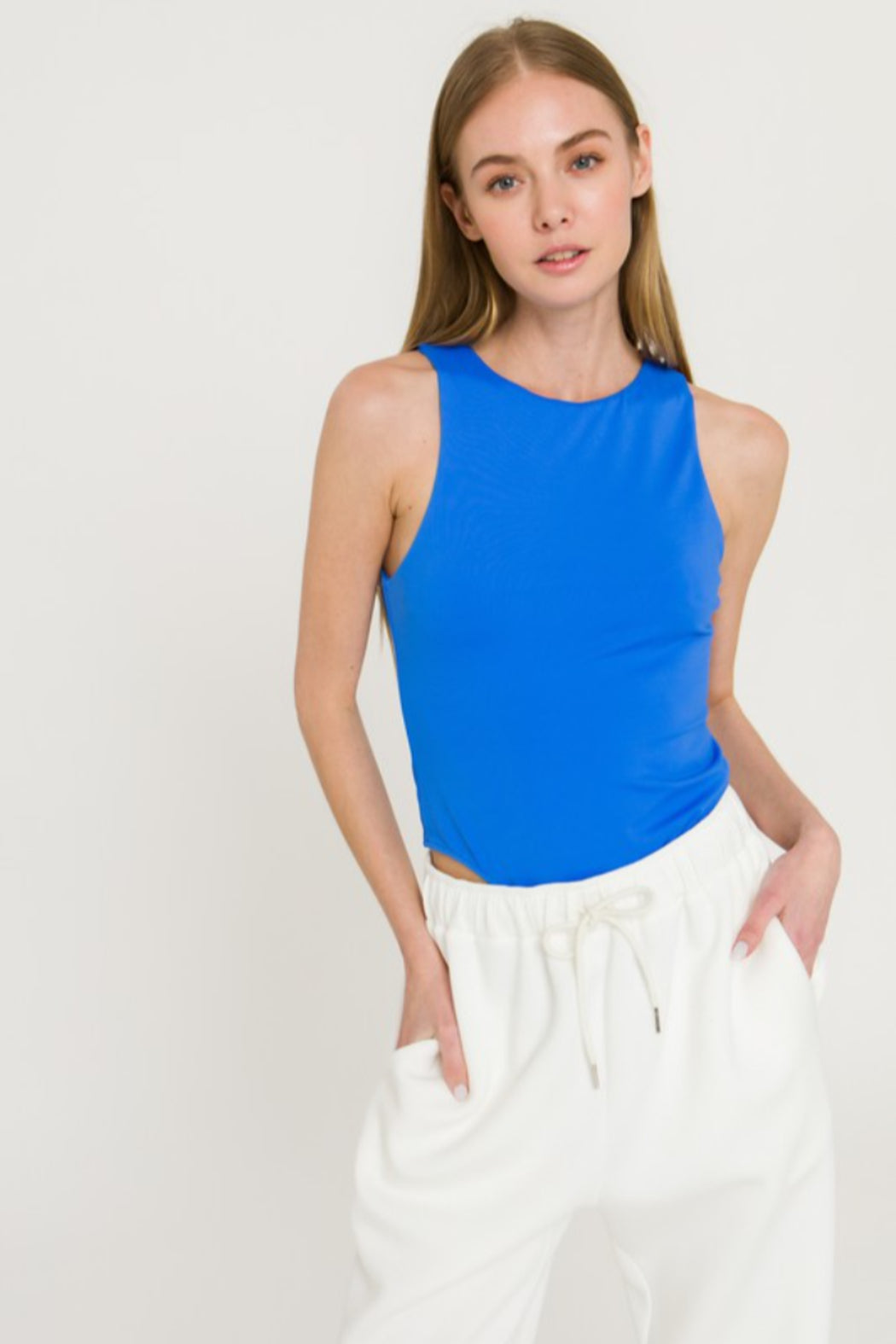 Solid Racerback Bodysuit