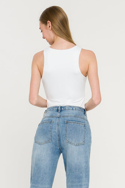 Solid Racerback Bodysuit