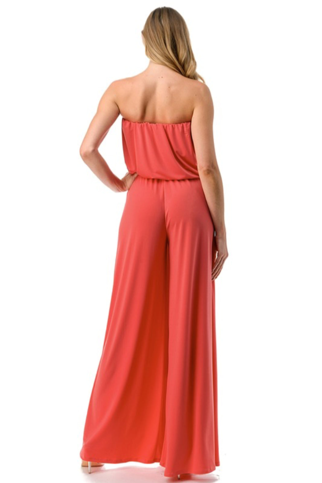 Solid Ring Belt juumpsuit