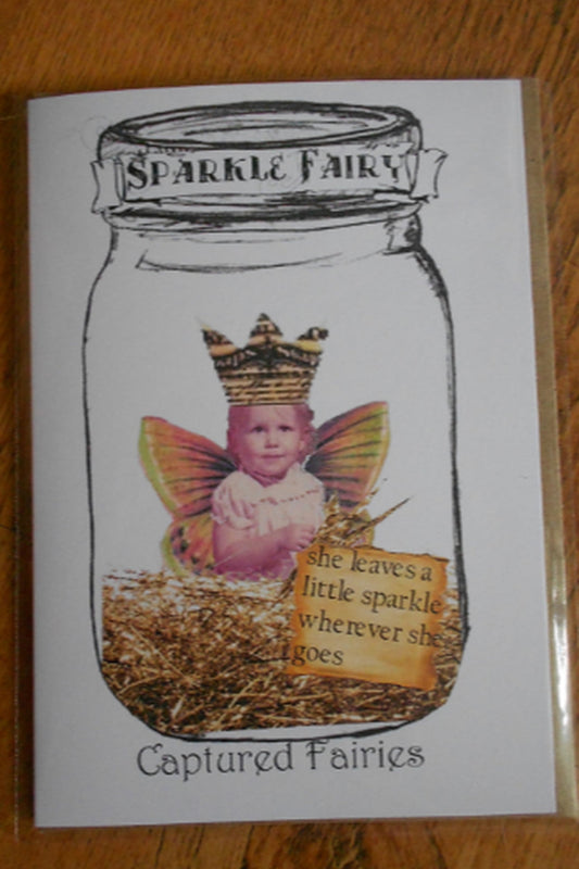 Sparkle fairy card