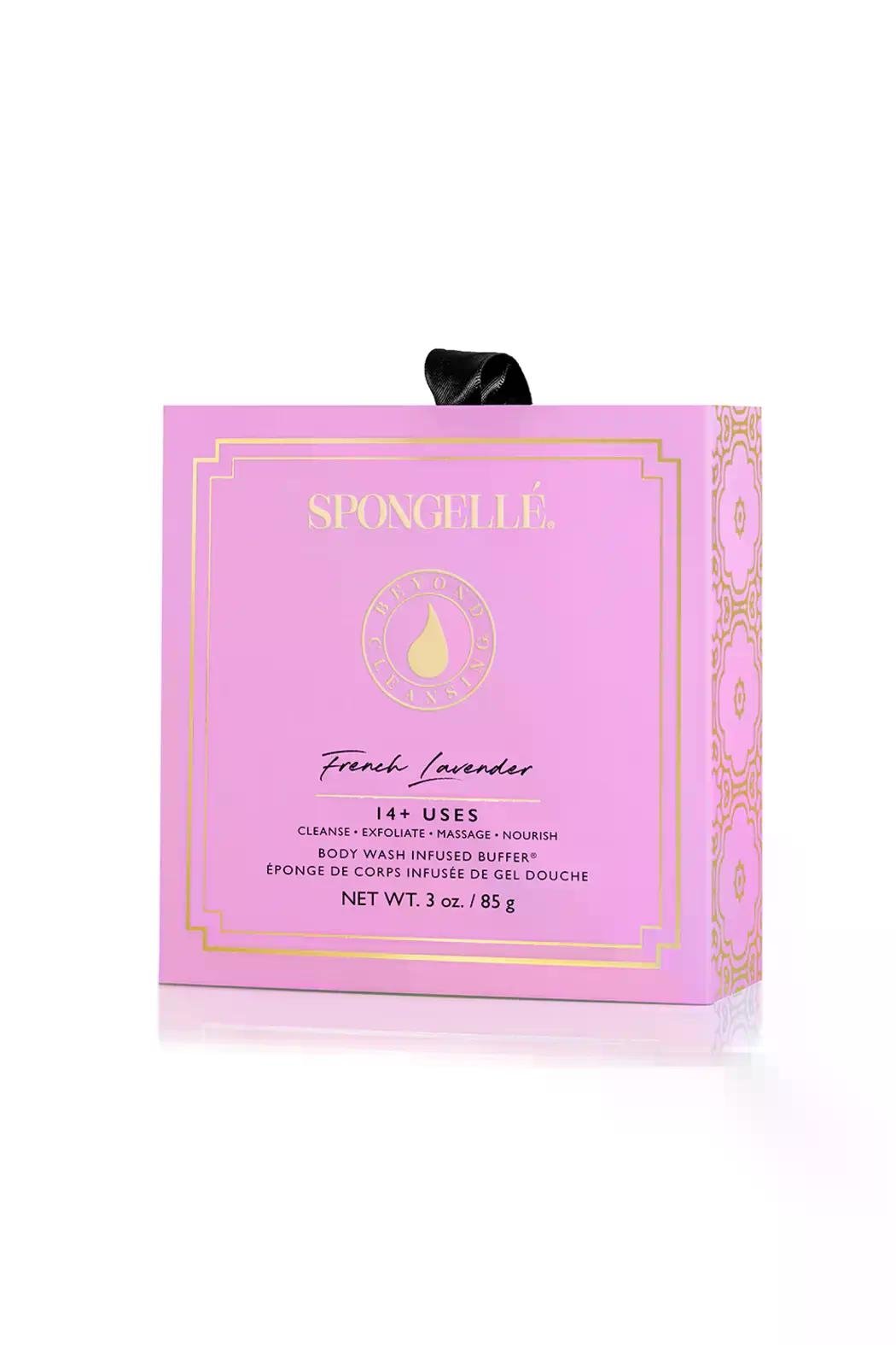 Soap Filled Bath Sponge "French Lavender"