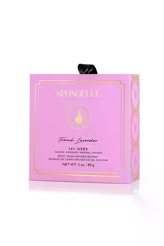 Soap Filled Bath Sponge "French Lavender"