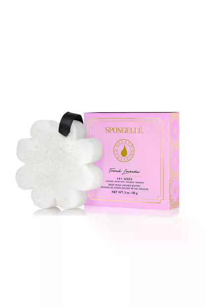 Soap Filled Bath Sponge "French Lavender"