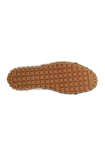 Spring Step Leather Perforated Slip-On Shoes- Fusaro