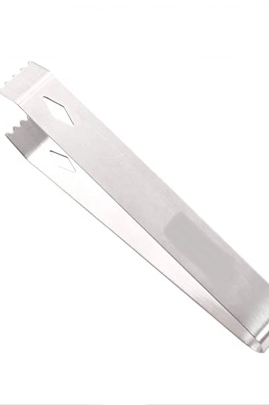 Stainless Silver Ice Tongs