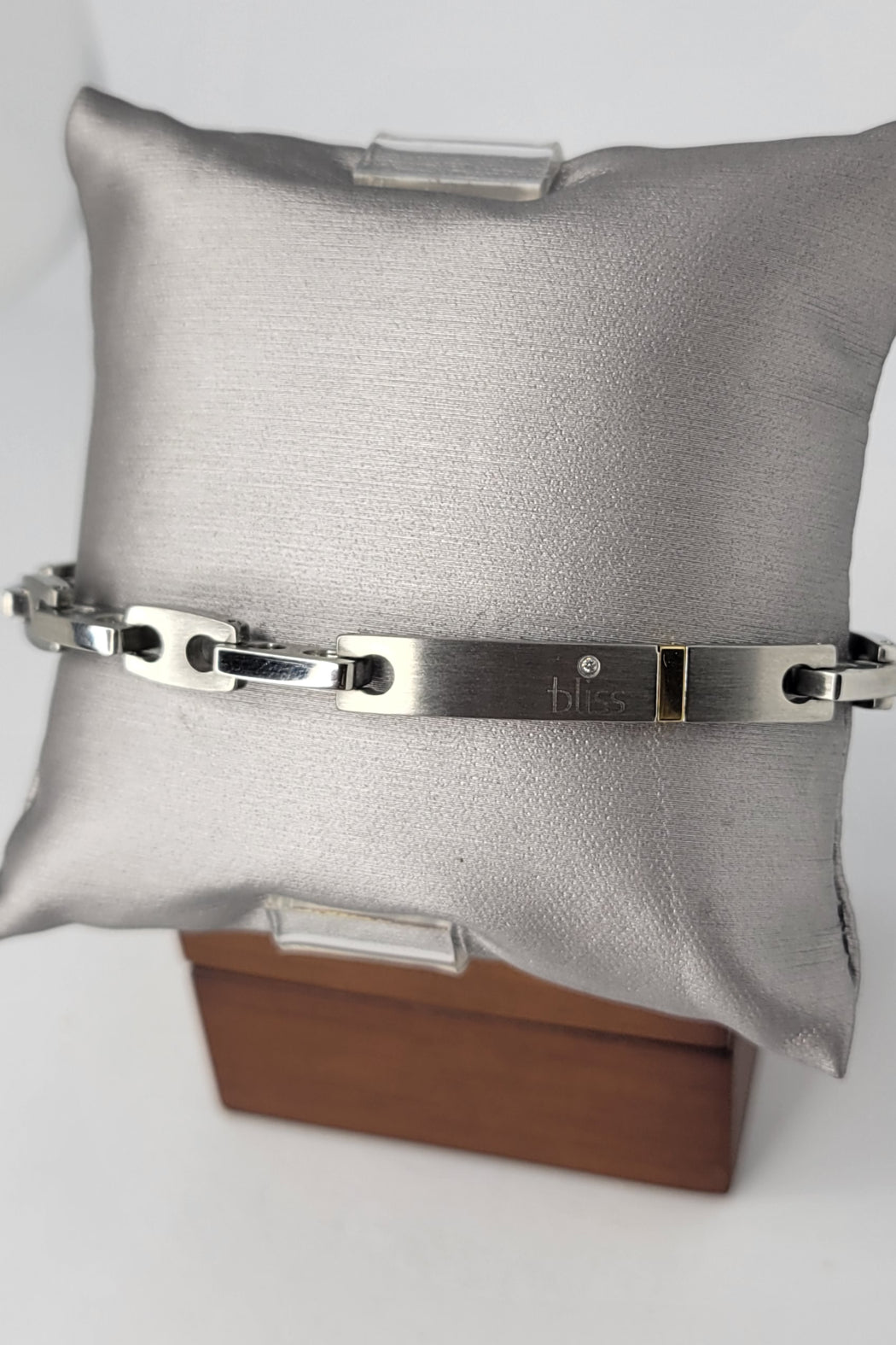 Stainless Steel / 14kt Yellow Gold - Bliss by Damiami Diamond Bracelet