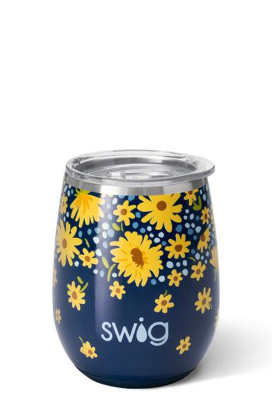 Stemless Wine lazy daisy