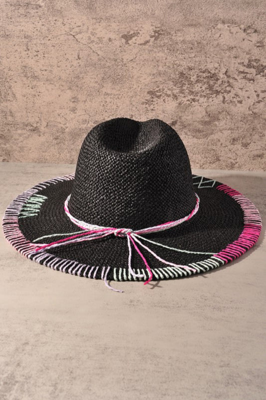 Stitch Edge Panama Hat
