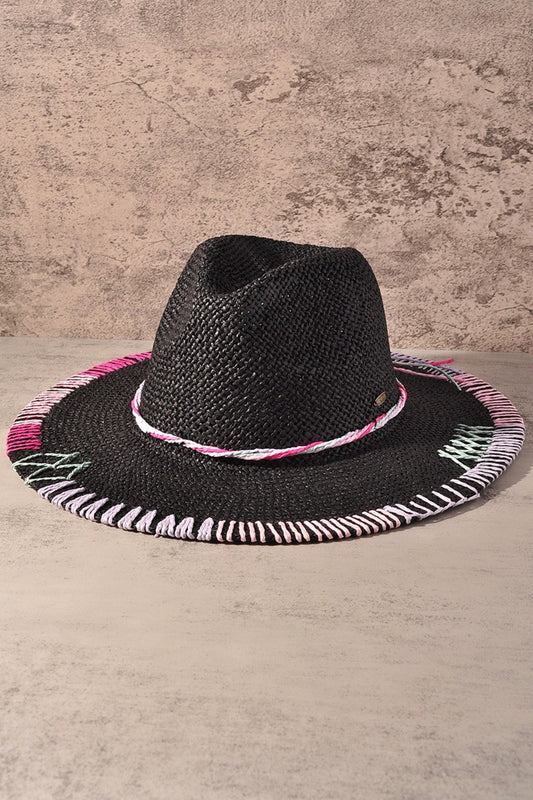 Stitch Edge Panama Hat