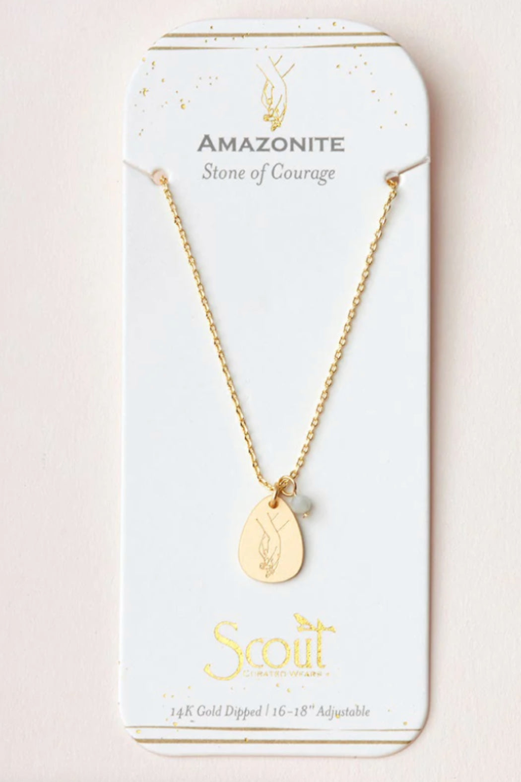 Stone Intention Charm Necklace