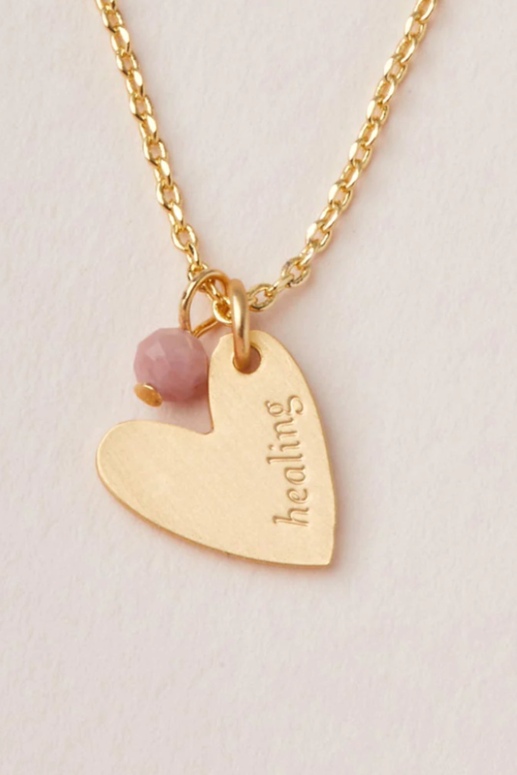 Stone Intention Charm Necklace