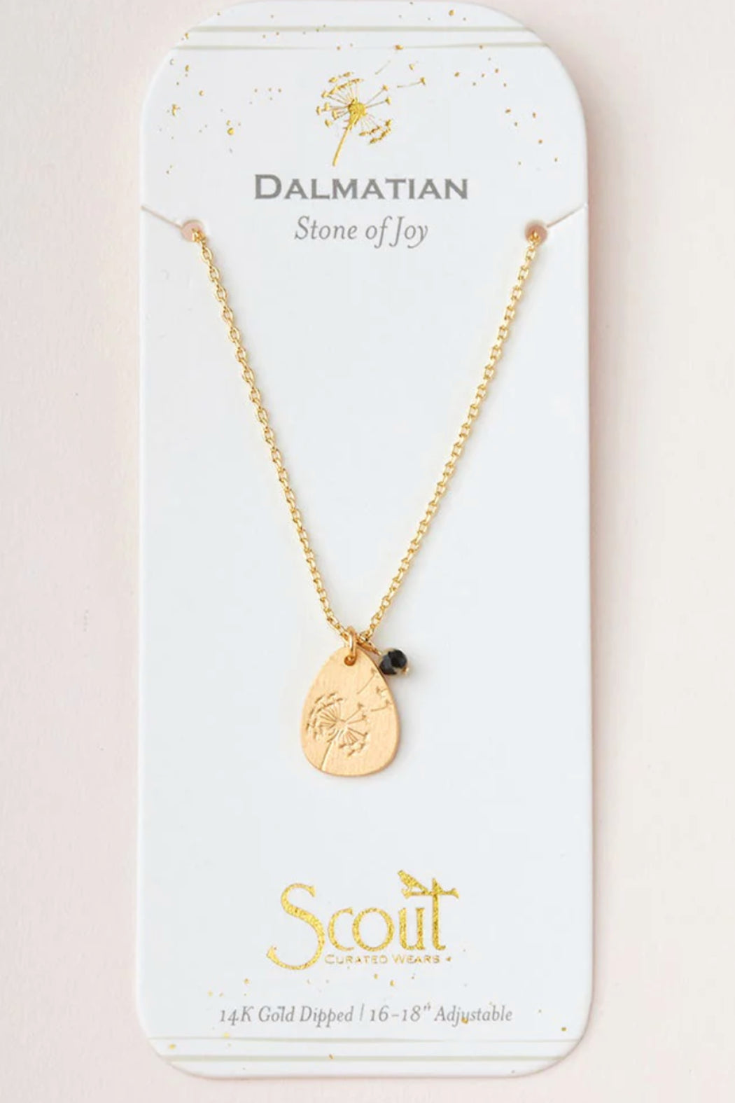 Stone Intention Charm Necklace