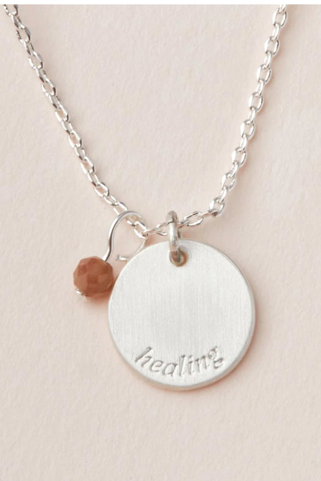 Stone Intention Charm Necklace