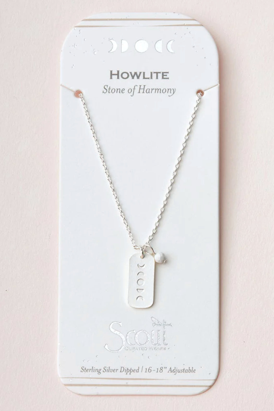 Stone Intention Charm Necklace