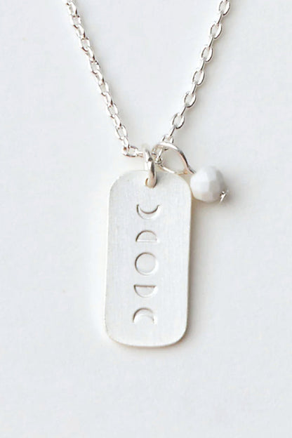 Stone Intention Charm Necklace