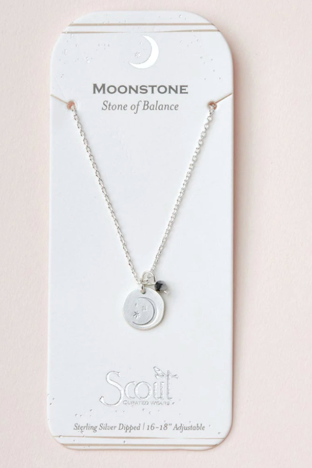 Stone Intention Charm Necklace