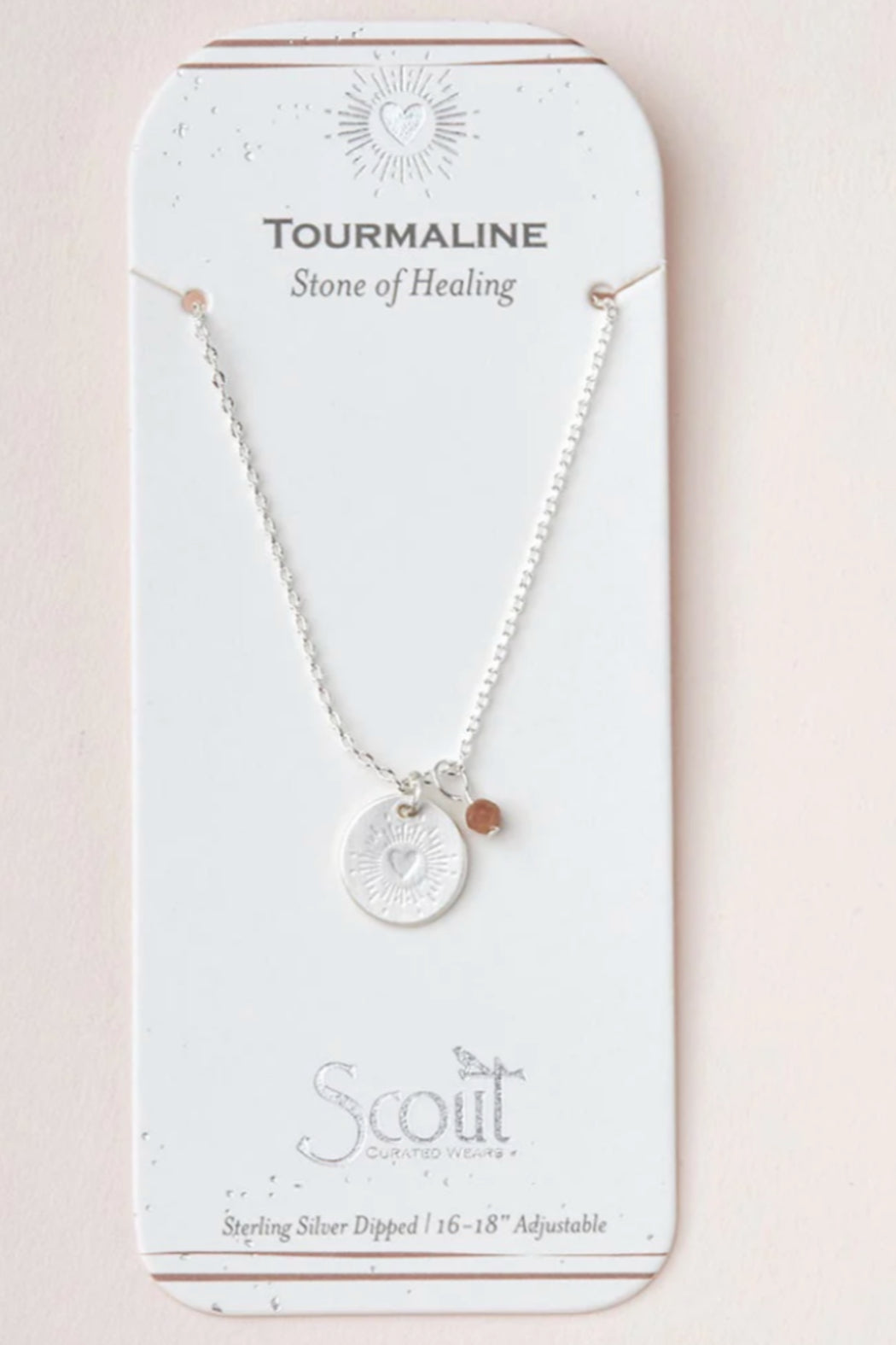Stone Intention Charm Necklace