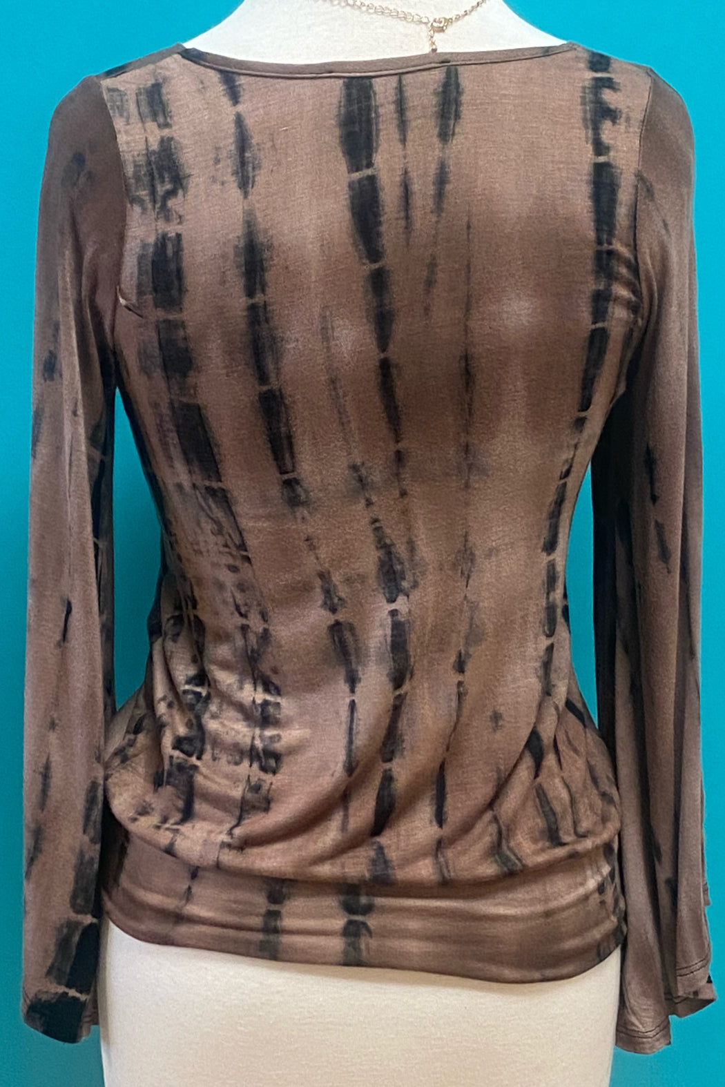 Surplice Bell Sleeve Top