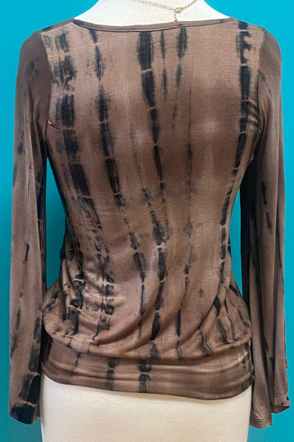 Surplice Bell Sleeve Top