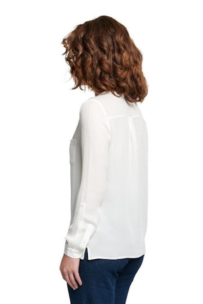 Silk Longsleeve Top