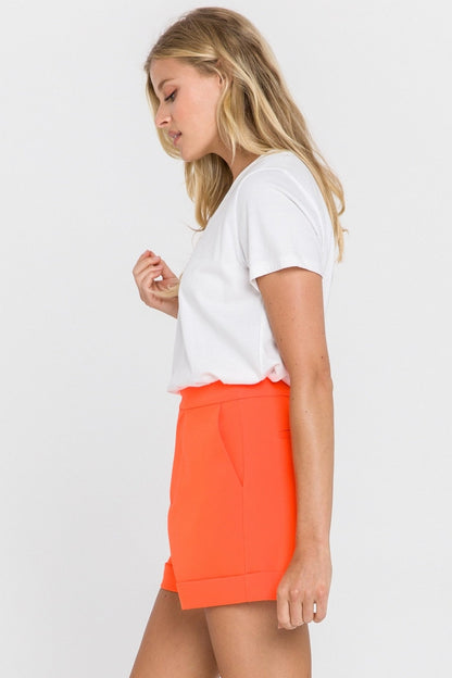 Tailored Basic Shorts