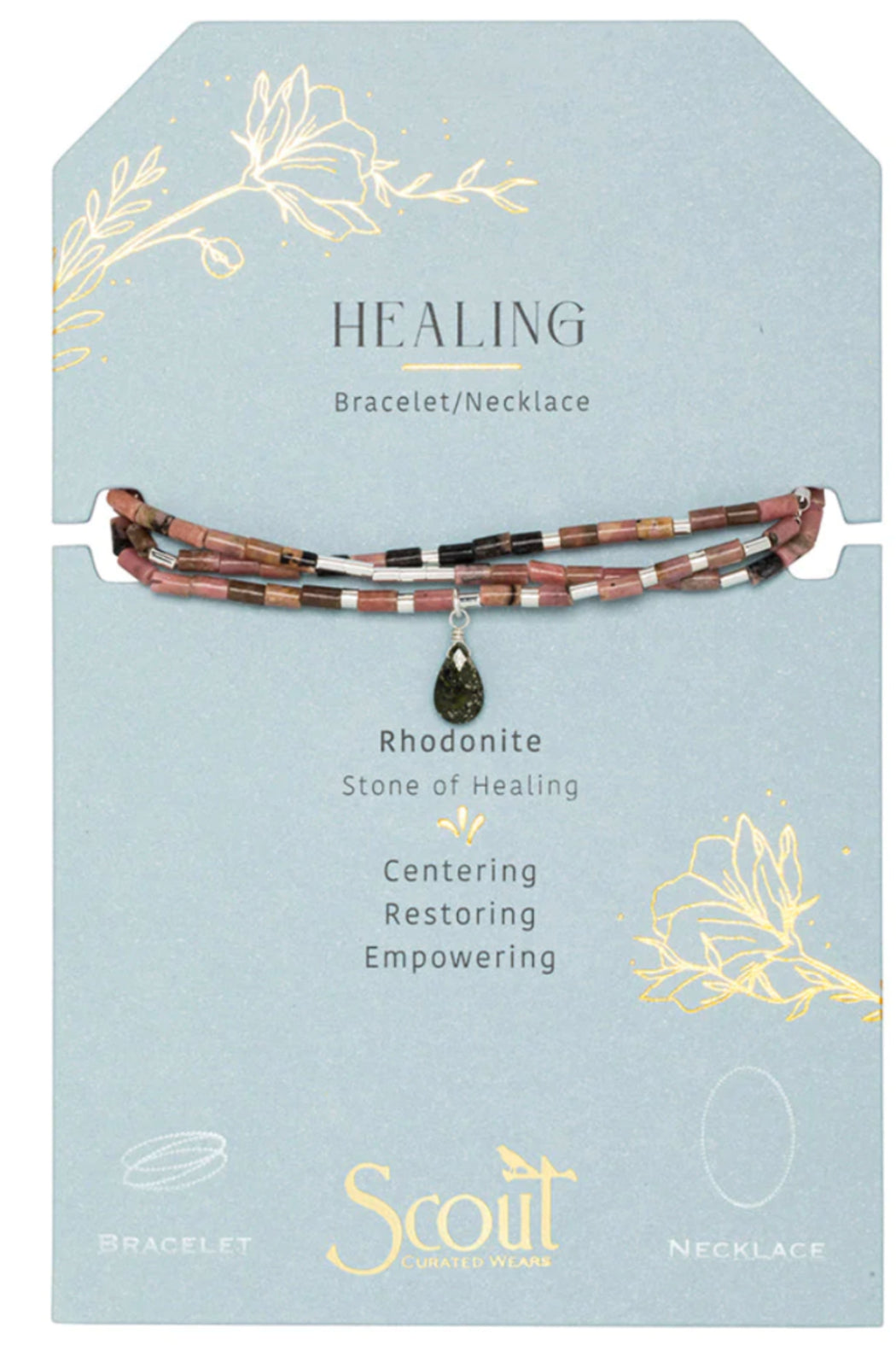Teardrop Stone Wrap